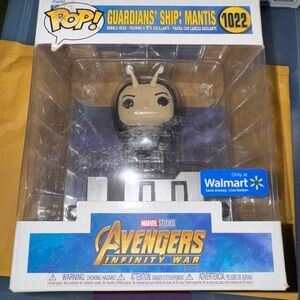 Funko Pop! Guardians' Ship Mantis Figure - Black and White